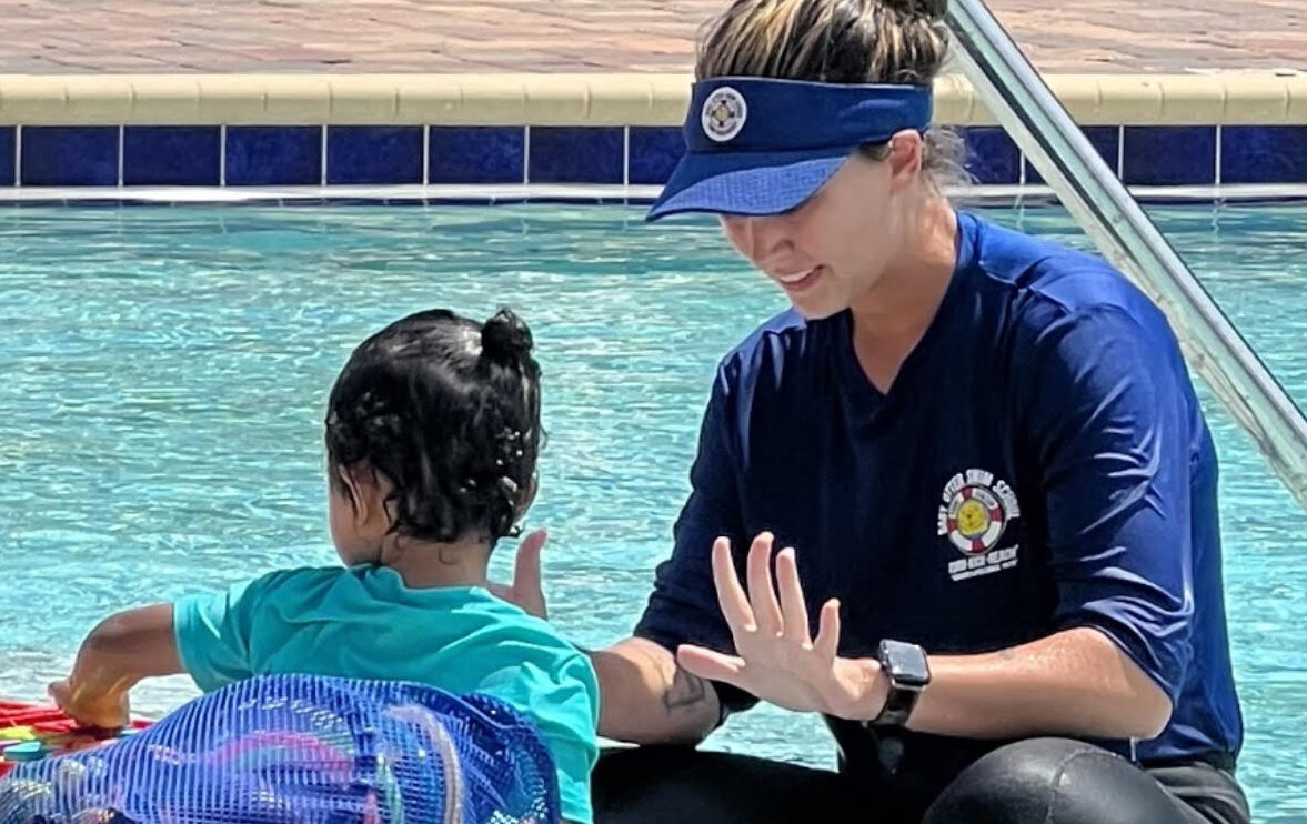 Baby Otter Swim School